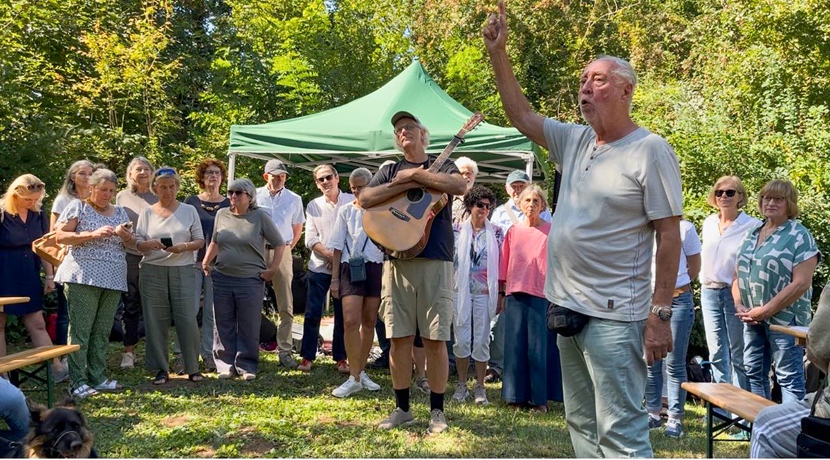 Auftritt am Sommerfest Verein Cyperus in Kastel